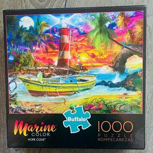Buffalo Games 1000 pieces puzzle - (OPENED) / 2 for $17